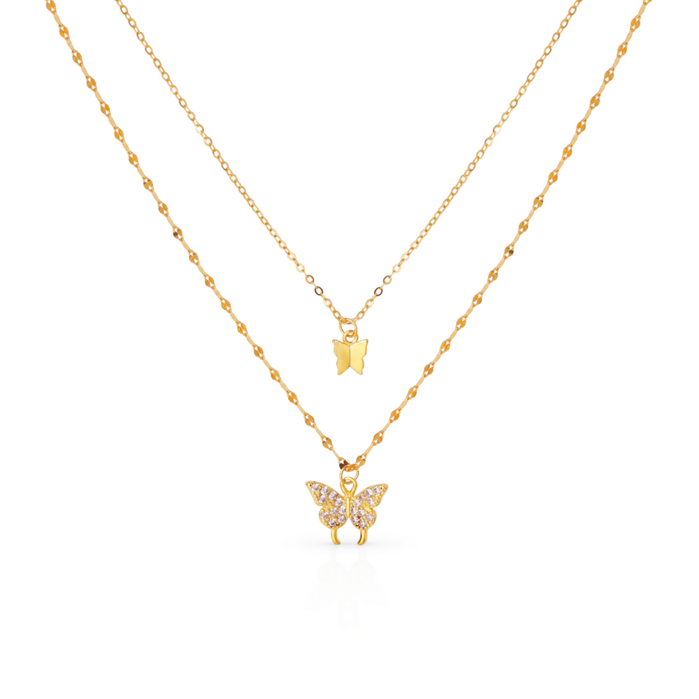 CHRISTIA BUTTERFLY NECKLACE