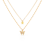 CHRISTIA BUTTERFLY NECKLACE