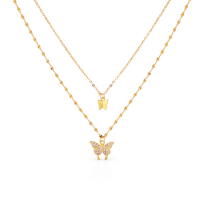 CHRISTIA BUTTERFLY NECKLACE