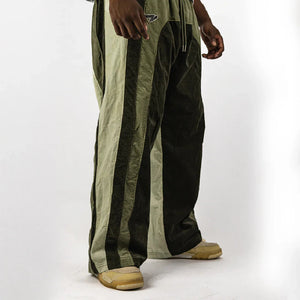 "RADIANT AURA" WIDE LEG SWEATS   (TRIPLE JADE)