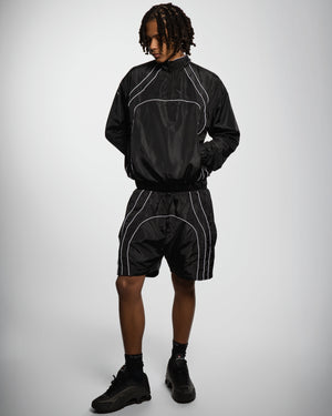 “RADIANT AURA” NYLON SHORTS (NIGHT PULSE)