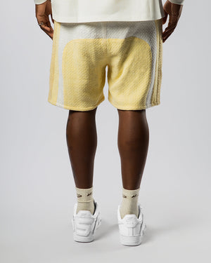"RADIANT AURA" V2 SHORTS (LEMON CRUSH)