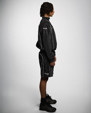 “RADIANT AURA” NYLON SHORTS (NIGHT PULSE)