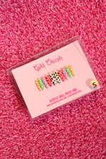 Rainbow Cow Press On Nails