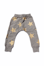 Grey Gold Star Joggers