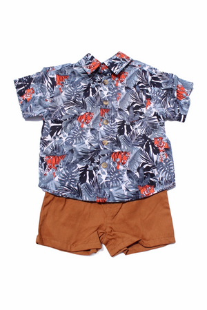 
            
                Load image into Gallery viewer, Tiger Button Up Shirt
            
        