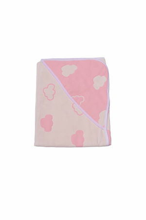 
            
                Load image into Gallery viewer, Pink Bib and Hooded Blanket Set
            
        
