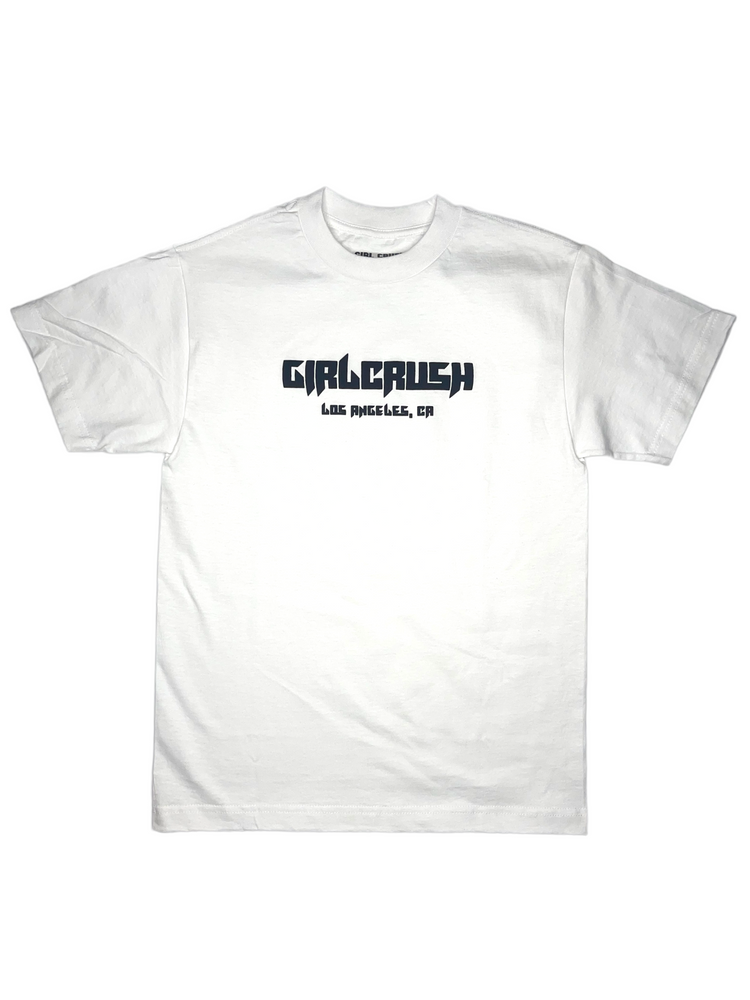 
            
                Load image into Gallery viewer, White &amp;#39;Girl Crush&amp;#39; T-Shirt
            
        