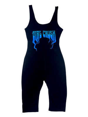 
            
                Load image into Gallery viewer, Blue/Black &amp;#39;Girl Crush&amp;#39; Romper
            
        