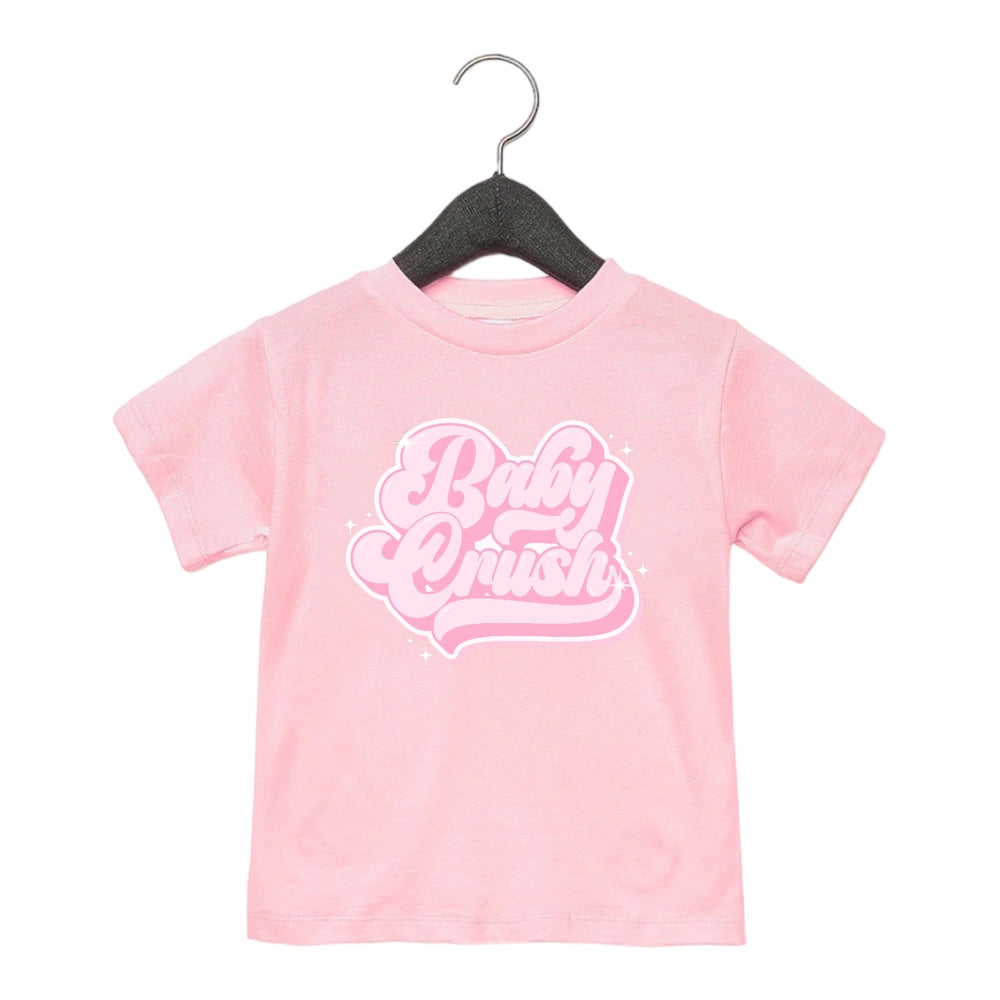 Pink Retro 'Baby Crush' Tee